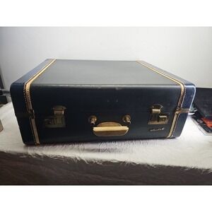 Rare White Star vintage suitcase Mechanism Inside 1950s Good Condition